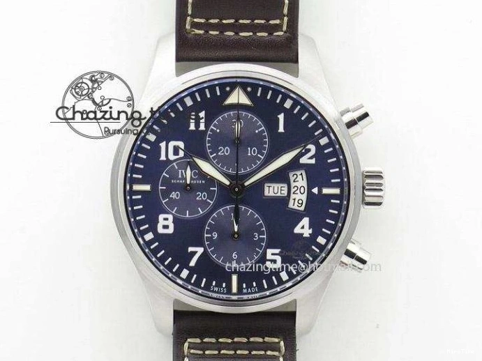 MIROTIME 0519 Classic PILOT IW389001 ZF 1:1 Best Edition Ceramic Case Green Dial on Green Nylon Strap A7750 (Function Same As Genuine) 7160